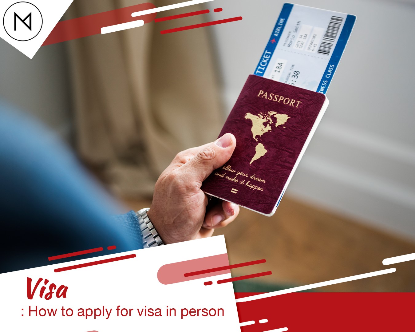 How to apply for visa in person Mana Workforce Education Agency